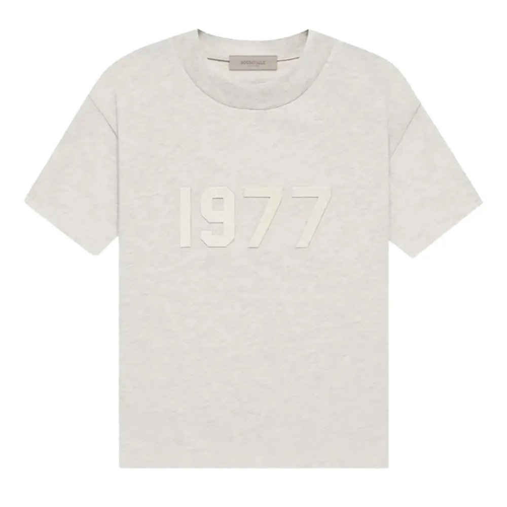 Fear of God Essentials 1977 Tee XS Heather Gray excellent condition